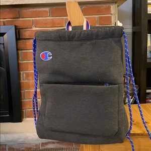 Champion drawstring gym bag